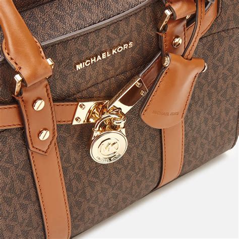 michael michael kors women's hamilton satchel|Michael Kors nouveau Hamilton bag.